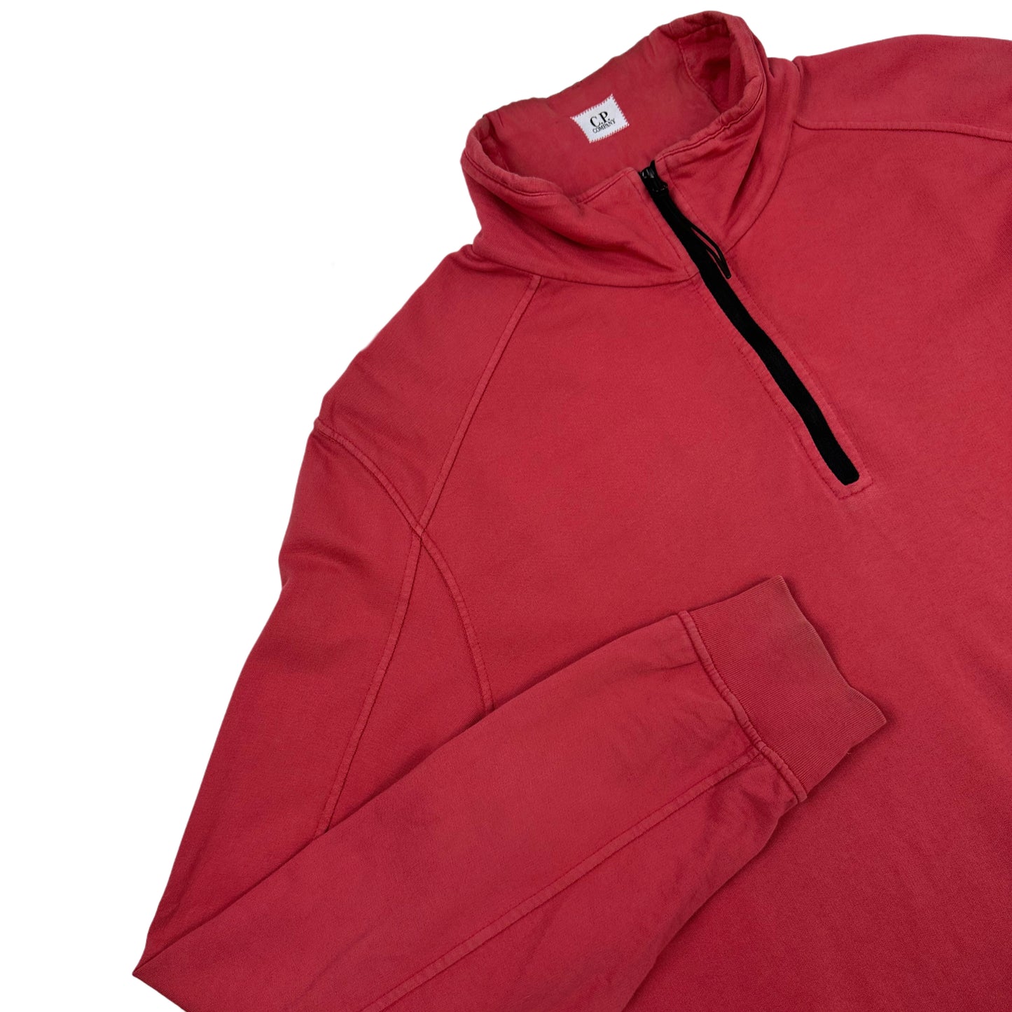 SUDADERA HALF-ZIP CON CREMALLERA C.P. COMPANY - talla XXL