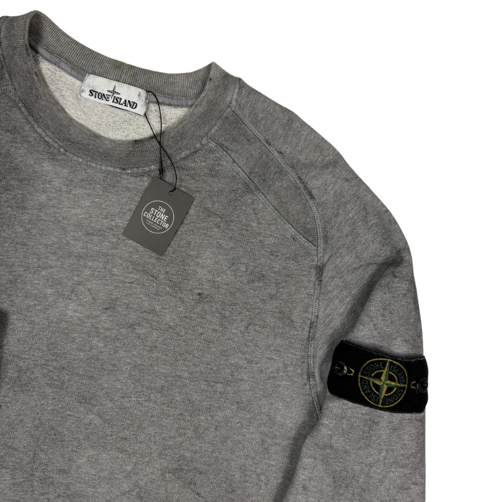 SUDADERA CUELLO REDONDO STONE ISLAND DUST - talla M