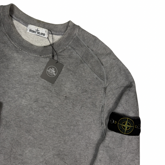 SUDADERA CUELLO REDONDO STONE ISLAND DUST - talla M